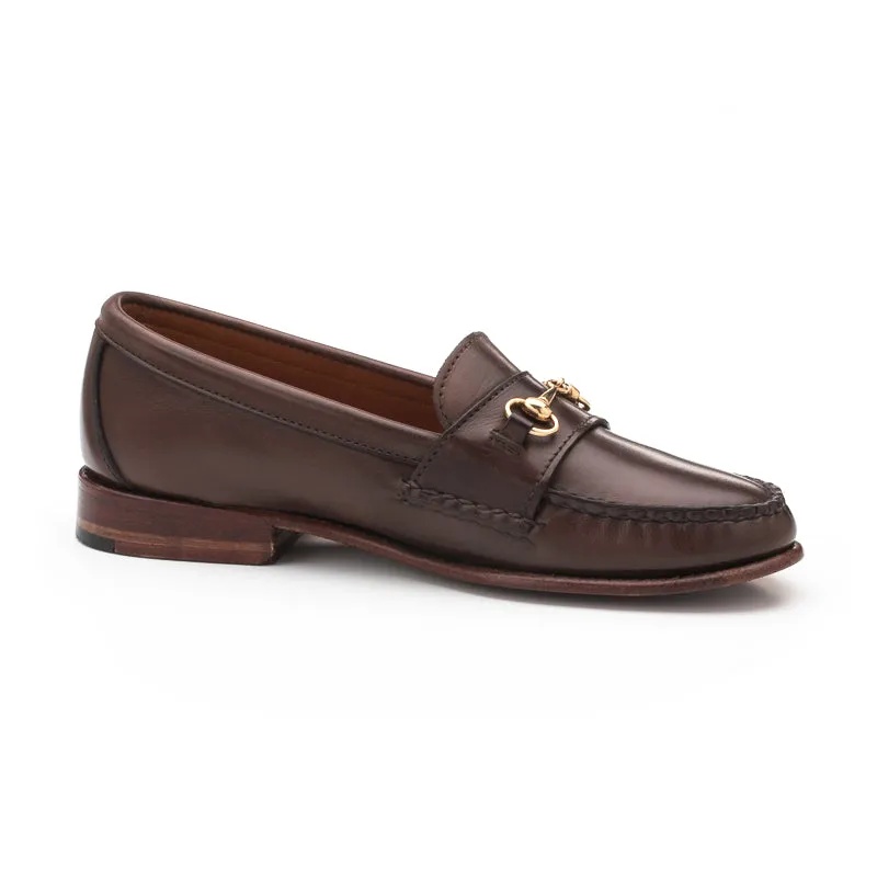 Women's Horsebit Loafers - Dark Brown Calf