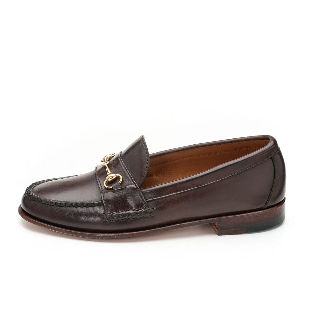 Women's Horsebit Loafers - Dark Brown Calf