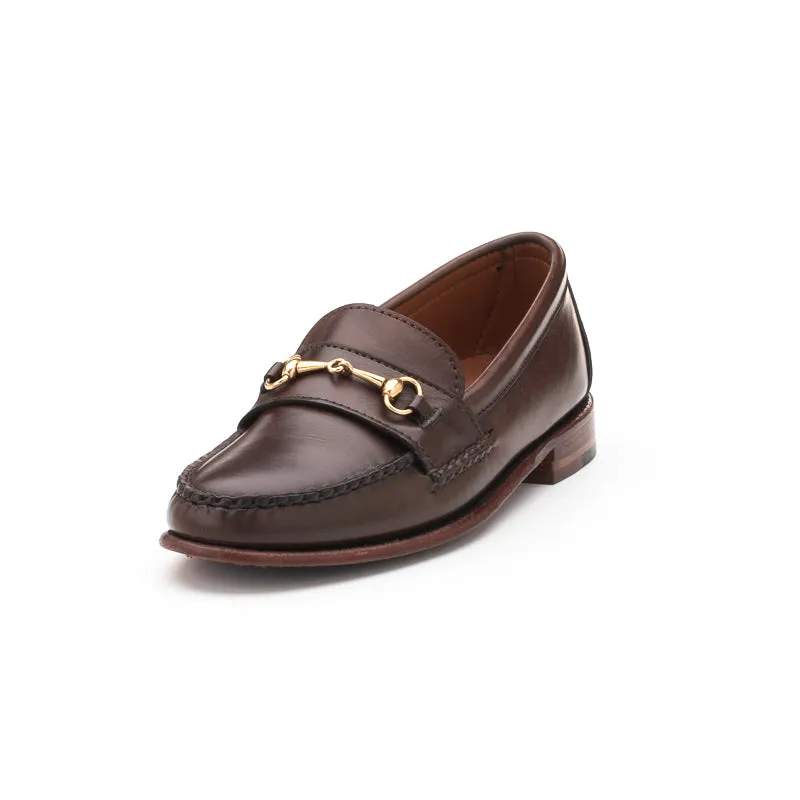 Women's Horsebit Loafers - Dark Brown Calf