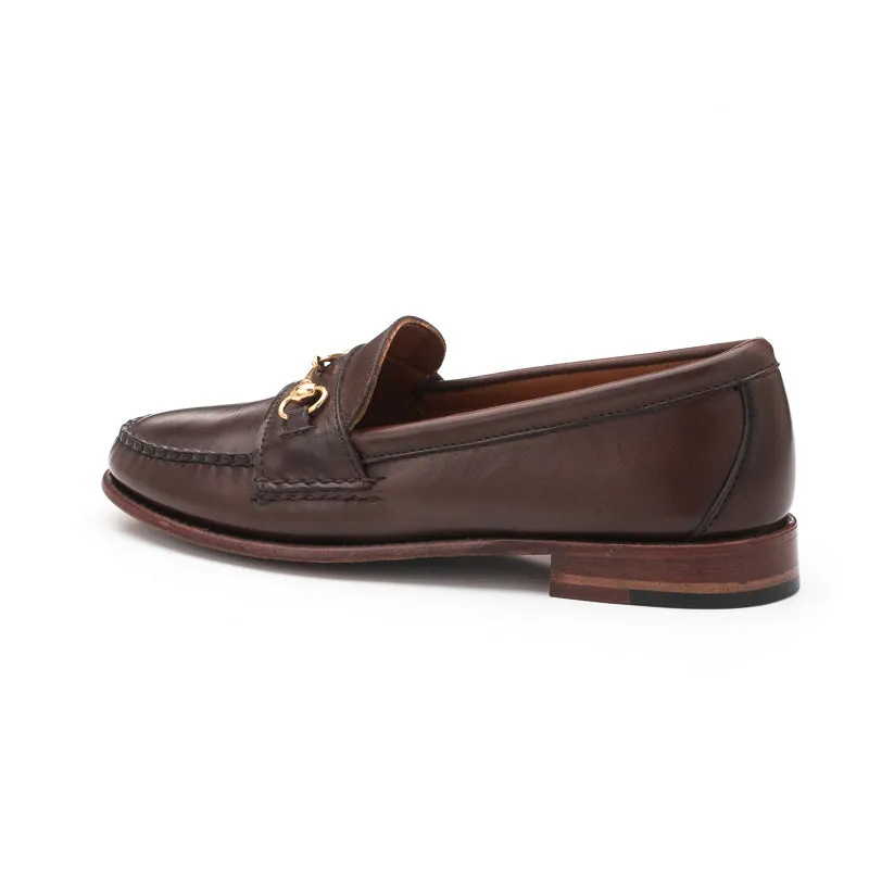 Women's Horsebit Loafers - Dark Brown Calf