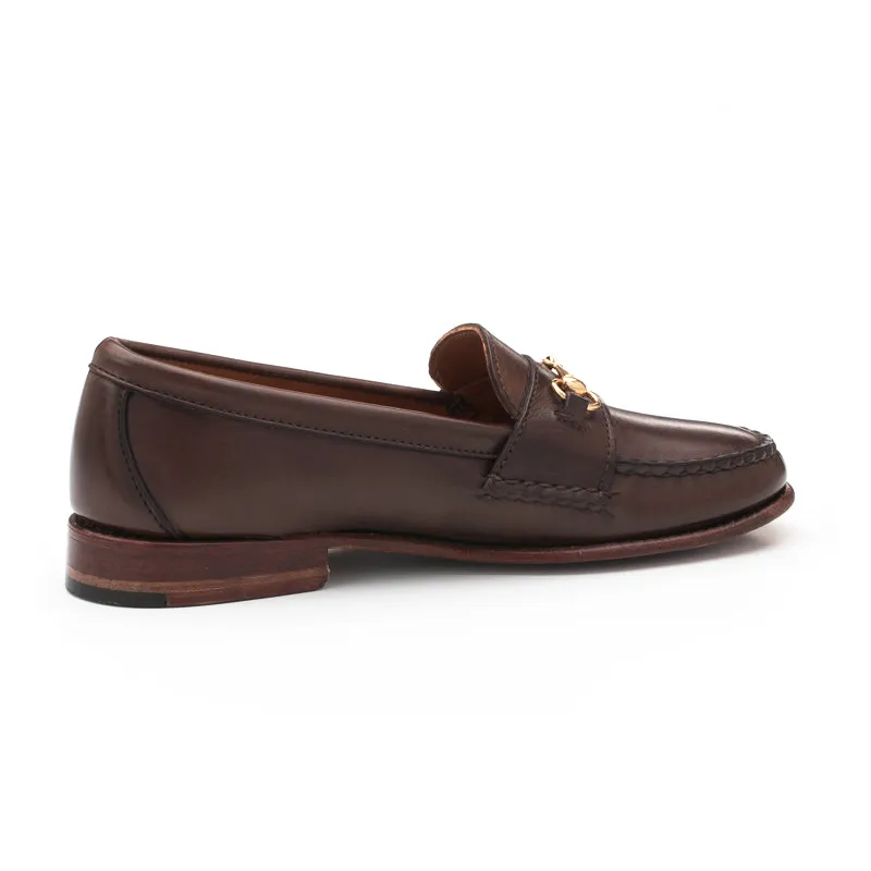 Women's Horsebit Loafers - Dark Brown Calf