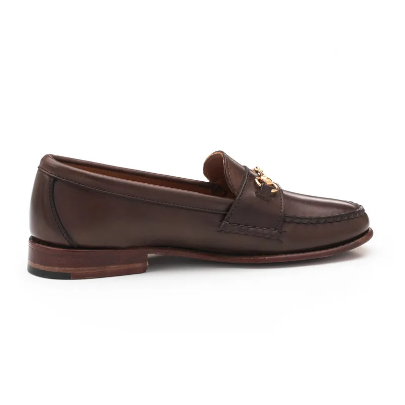 Women's Horsebit Loafers - Dark Brown Calf