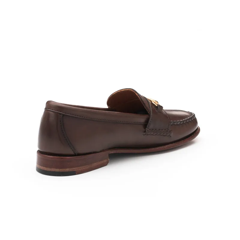 Women's Horsebit Loafers - Dark Brown Calf