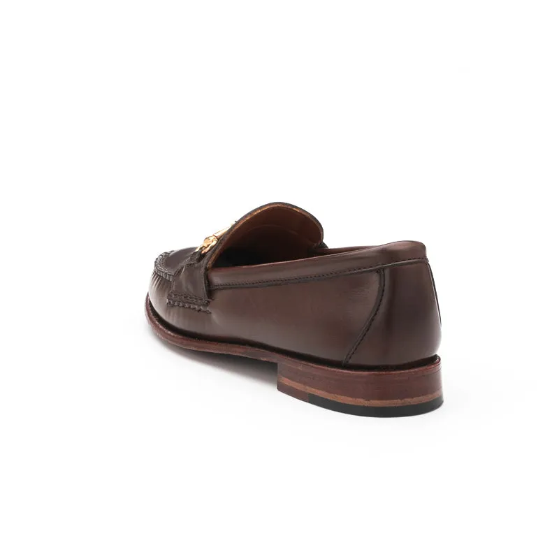 Women's Horsebit Loafers - Dark Brown Calf