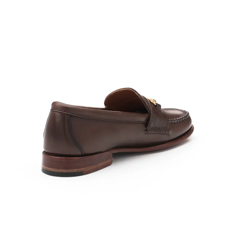 Women's Horsebit Loafers - Dark Brown Calf