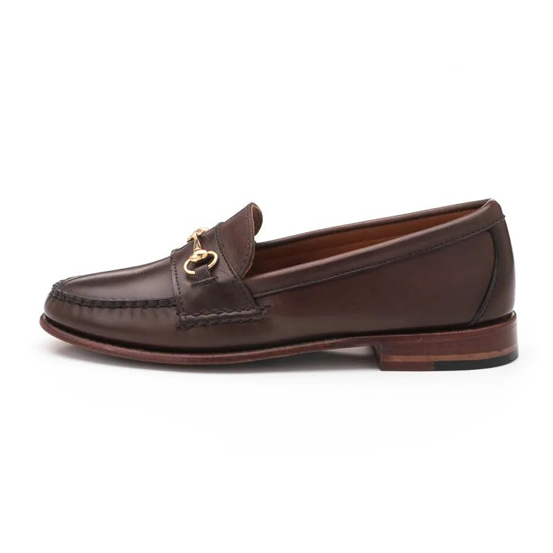Women's Horsebit Loafers - Dark Brown Calf